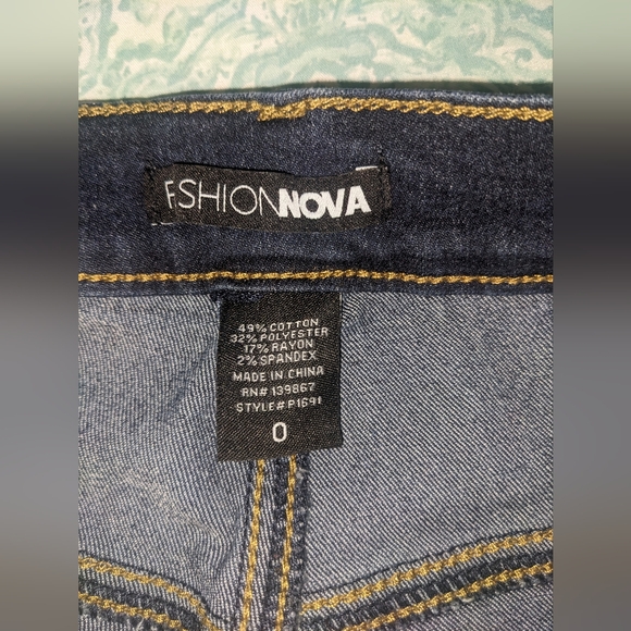 Fashion Nova High Waisted Skinny Jeans - Picture 5 of 6
